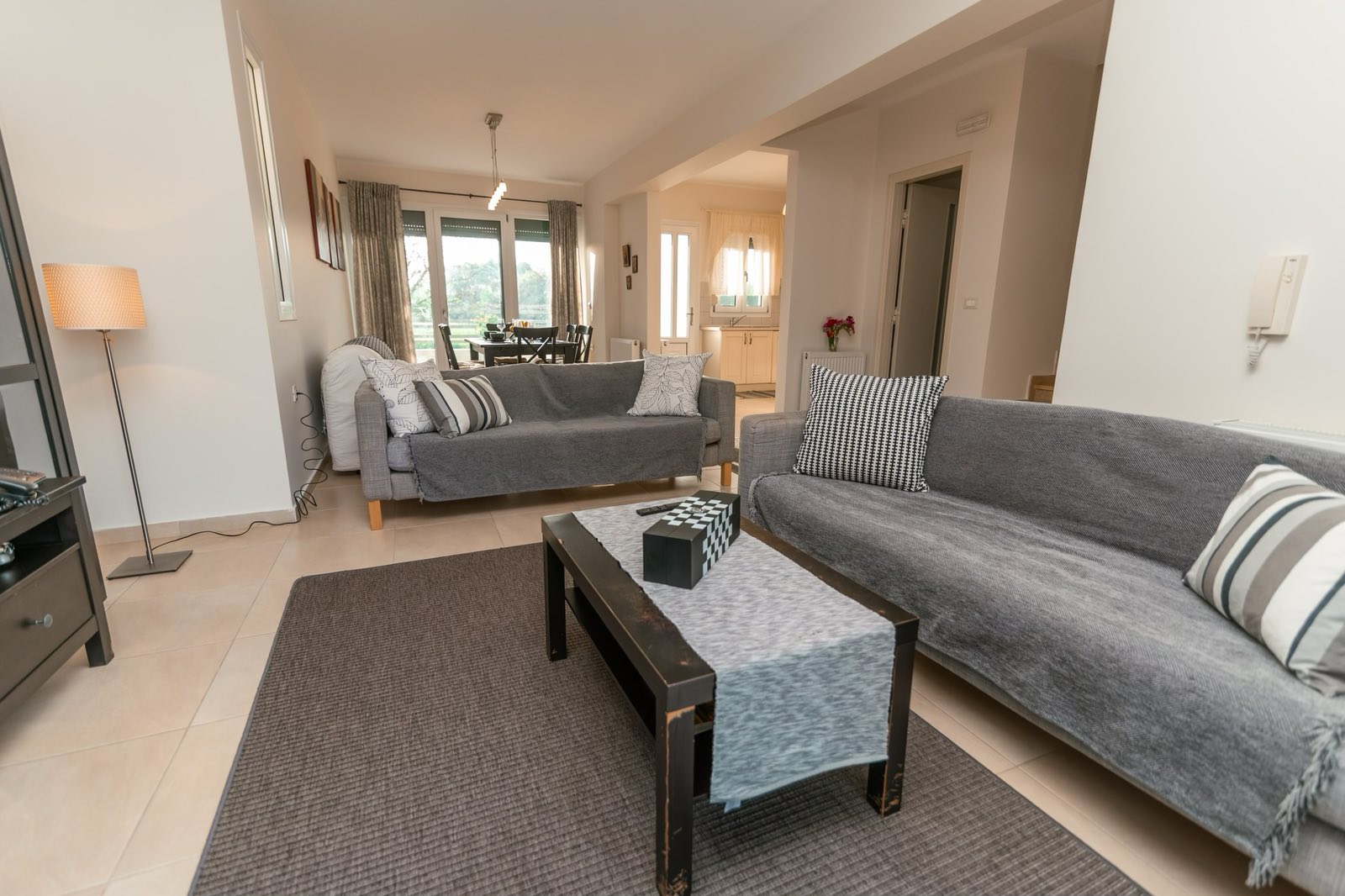 Balcony with garden view